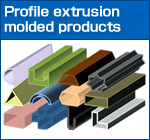 Profile extrusion molded products