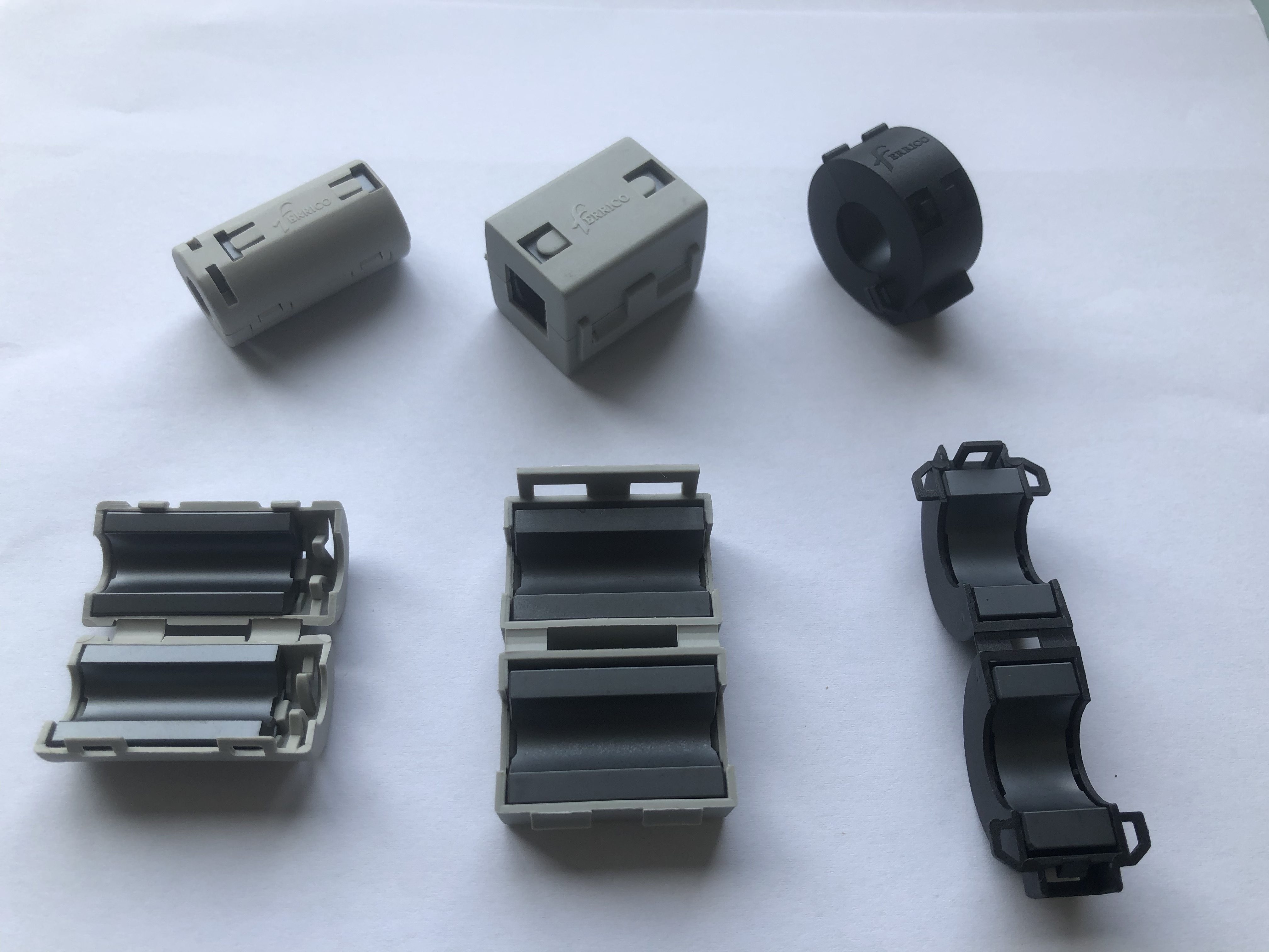 超目玉 フェライトコア φ3.5mm 10個パック 耐高温 耐腐食 耐摩耗性 ノイズフィルター ノイズ吸収